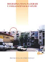 Split, Smiljanićeva 8b - Dogradnja stana (prijedlog)